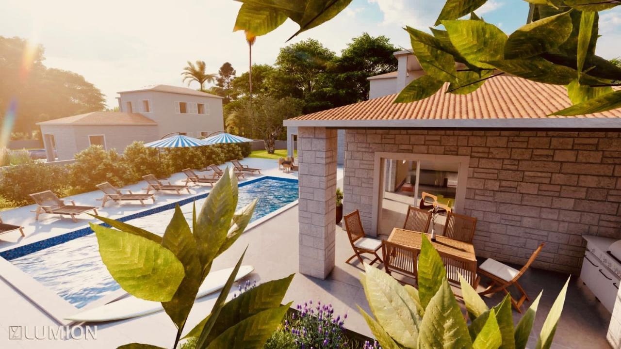 Villa Maslinik Kaštelir Eksteriør bilde